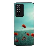 Θήκη Sonique Sunset in Eden Series για VIVO Y74s / VIVO Y76 5G Scarlet Poppy