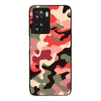 Θήκη Sonique Camouflage Army Series για OnePlus Nord N20 SE Κόκκινο
