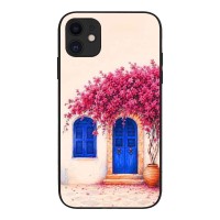 Θήκη Sonique Greek Island Muse Series για Apple iPhone 11 Ροζ Μπουκαμβίλια