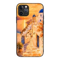 Θήκη Sonique Greek Island Muse Series για Apple iPhone 11 Pro Ηλιοβασίλεμα στην Οία