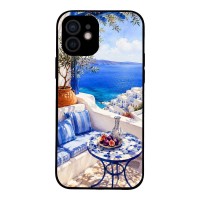 Θήκη Sonique Greek Island Muse Series για Apple iPhone 12 Θέα του Αιγαίου