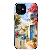 Θήκη Sonique Greek Island Muse Series για Apple iPhone 12 Ροδίτικο Λιμάνι
