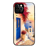 Θήκη Sonique Greek Island Muse Series για Apple iPhone 12 Pro Ηλιοβασίλεμα Σαντορίνης