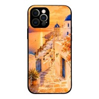 Θήκη Sonique Greek Island Muse Series για Apple iPhone 12 Pro Ηλιοβασίλεμα στην Οία