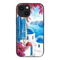 Θήκη Sonique Greek Island Muse Series για Apple iPhone 13 Mini Σαντορινό Γαλάζιο