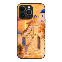 Θήκη Sonique Greek Island Muse Series για Apple iPhone 13 Pro Ηλιοβασίλεμα στην Οία