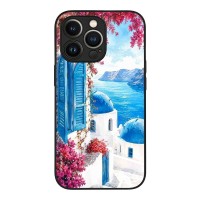 Θήκη Sonique Greek Island Muse Series για Apple iPhone 13 Pro Σαντορινό Γαλάζιο