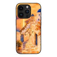 Θήκη Sonique Greek Island Muse Series για Apple iPhone 14 Pro Ηλιοβασίλεμα στην Οία