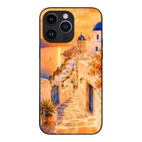Θήκη Sonique Greek Island Muse Series για Apple iPhone 14 Pro Max Ηλιοβασίλεμα στην Οία