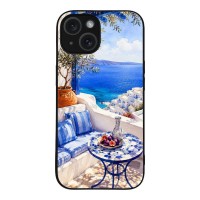 Θήκη Sonique Greek Island Muse Series για Apple iPhone 15 Θέα του Αιγαίου