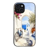 Θήκη Sonique Greek Island Muse Series για Apple iPhone 15 Πέρασμα στο Αιγαίο