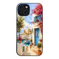 Θήκη Sonique Greek Island Muse Series για Apple iPhone 15 Ροδίτικο Λιμάνι