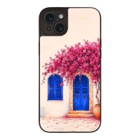 Θήκη Sonique Greek Island Muse Series για Apple iPhone 15 Plus Ροζ Μπουκαμβίλια