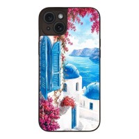 Θήκη Sonique Greek Island Muse Series για Apple iPhone 15 Plus Σαντορινό Γαλάζιο