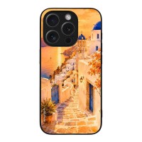 Θήκη Sonique Greek Island Muse Series για Apple iPhone 15 Pro Ηλιοβασίλεμα στην Οία