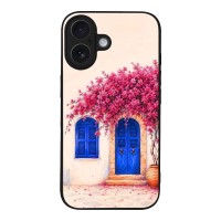 Θήκη Sonique Greek Island Muse Series για Apple iPhone 16 Ροζ Μπουκαμβίλια