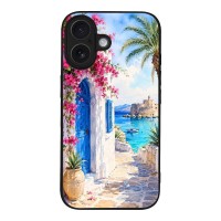 Θήκη Sonique Greek Island Muse Series για Apple iPhone 16 Σοκάκι Ρόδου
