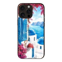 Θήκη Sonique Greek Island Muse Series για Apple iPhone 16 Pro Max Σαντορινό Γαλάζιο