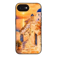 Θήκη Sonique Greek Island Muse Series για Apple iPhone 16e / iPhone 17e Ηλιοβασίλεμα στην Οία