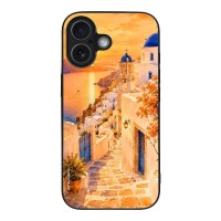 Θήκη Sonique Greek Island Muse Series για Apple iPhone 17 Ηλιοβασίλεμα στην Οία