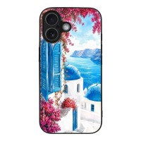 Θήκη Sonique Greek Island Muse Series για Apple iPhone 17 Σαντορινό Γαλάζιο