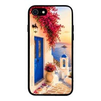 Θήκη Sonique Greek Island Muse Series για Apple iPhone 7 / iPhone 8 / iPhone SE 2020 / iPhone SE 2022 Ηλιοβασίλεμα Σαντορίνης