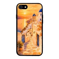 Θήκη Sonique Greek Island Muse Series για Apple iPhone 7 / iPhone 8 / iPhone SE 2020 / iPhone SE 2022 Ηλιοβασίλεμα στην Οία
