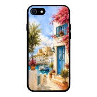 Θήκη Sonique Greek Island Muse Series για Apple iPhone 7 / iPhone 8 / iPhone SE 2020 / iPhone SE 2022 Ροδίτικο Λιμάνι