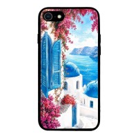Θήκη Sonique Greek Island Muse Series για Apple iPhone 7 / iPhone 8 / iPhone SE 2020 / iPhone SE 2022 Σαντορινό Γαλάζιο