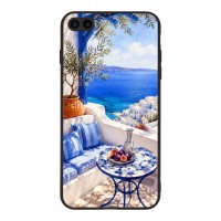 Θήκη Sonique Greek Island Muse Series για Apple iPhone 7 Plus / iPhone 8 Plus Θέα του Αιγαίου