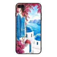 Θήκη Sonique Greek Island Muse Series για Apple iPhone 7 Plus / iPhone 8 Plus Σαντορινό Γαλάζιο
