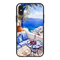 Θήκη Sonique Greek Island Muse Series για Apple iPhone X / iPhone XS Θέα του Αιγαίου