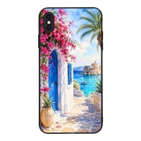 Θήκη Sonique Greek Island Muse Series για Apple iPhone XS MAX Σοκάκι Ρόδου