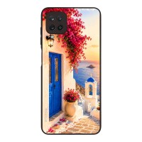 Θήκη Sonique Greek Island Muse Series για Samsung Galaxy A12 Ηλιοβασίλεμα Σαντορίνης