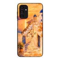 Θήκη Sonique Greek Island Muse Series για Samsung Galaxy A13 5G / Galaxy A04s Ηλιοβασίλεμα στην Οία