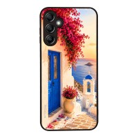 Θήκη Sonique Greek Island Muse Series για Samsung Galaxy A14 4G / Galaxy A14 5G Ηλιοβασίλεμα Σαντορίνης