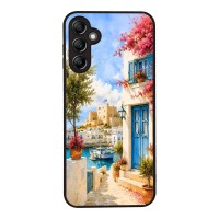 Θήκη Sonique Greek Island Muse Series για Samsung Galaxy A14 4G / Galaxy A14 5G Ροδίτικο Λιμάνι