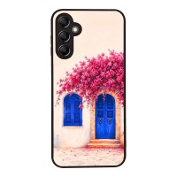 Θήκη Sonique Greek Island Muse Series για Samsung Galaxy A14 4G / Galaxy A14 5G Ροζ Μπουκαμβίλια