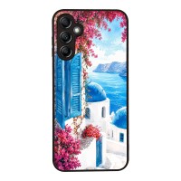 Θήκη Sonique Greek Island Muse Series για Samsung Galaxy A14 4G / Galaxy A14 5G Σαντορινό Γαλάζιο