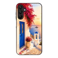 Θήκη Sonique Greek Island Muse Series για Samsung Galaxy A15 4G / Galaxy A15 5G Ηλιοβασίλεμα Σαντορίνης