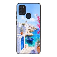 Θήκη Sonique Greek Island Muse Series για Samsung Galaxy A21s Αγκυροβόλι