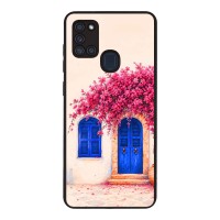 Θήκη Sonique Greek Island Muse Series για Samsung Galaxy A21s Ροζ Μπουκαμβίλια