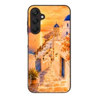 Θήκη Sonique Greek Island Muse Series για Samsung Galaxy A25 5G Ηλιοβασίλεμα στην Οία