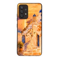 Θήκη Sonique Greek Island Muse Series για Samsung Galaxy A32 4G Ηλιοβασίλεμα στην Οία
