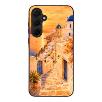 Θήκη Sonique Greek Island Muse Series για Samsung Galaxy A35 5G Ηλιοβασίλεμα στην Οία