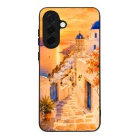 Θήκη Sonique Greek Island Muse Series για Samsung Galaxy A36 5G Ηλιοβασίλεμα στην Οία