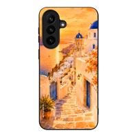 Θήκη Sonique Greek Island Muse Series για Samsung Galaxy A37 5G Ηλιοβασίλεμα στην Οία