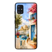 Θήκη Sonique Greek Island Muse Series για Samsung Galaxy A51 Ροδίτικο Λιμάνι