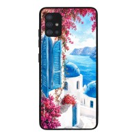 Θήκη Sonique Greek Island Muse Series για Samsung Galaxy A51 Σαντορινό Γαλάζιο