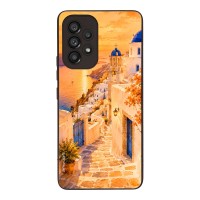 Θήκη Sonique Greek Island Muse Series για Samsung Galaxy A53 5G Ηλιοβασίλεμα στην Οία